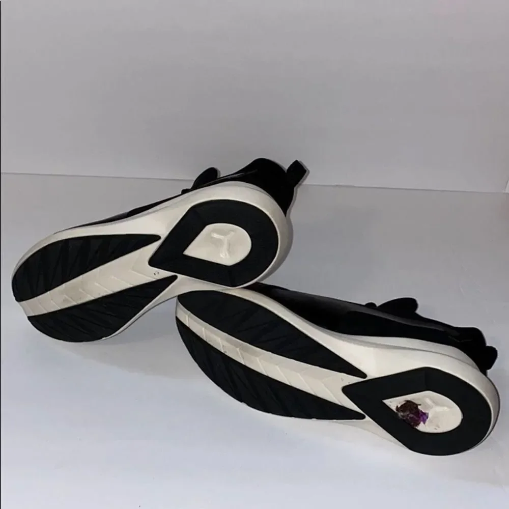 Puma Soft Foam Running Shoes Black Purple 8.5